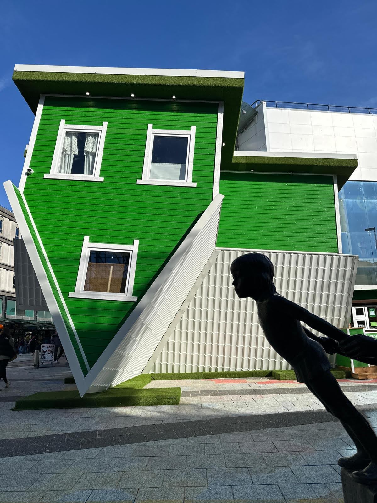 Upside down house cardiff