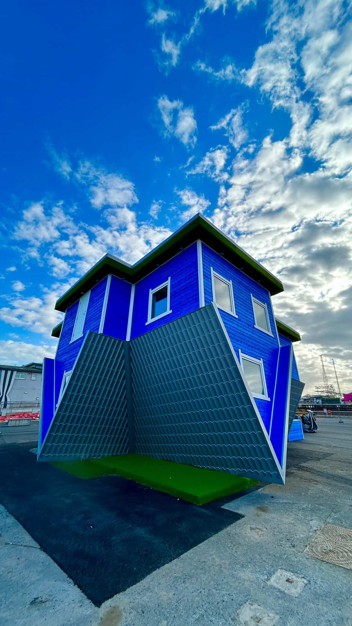 Upside down house blackpool